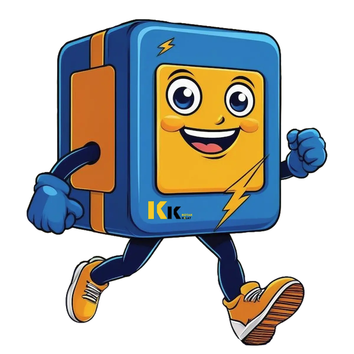 Maskot Kotak Kilat